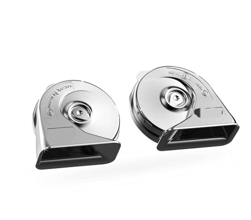BRk Chrome Car Horn with abs quality Long life clear sound Creta type | set of 2