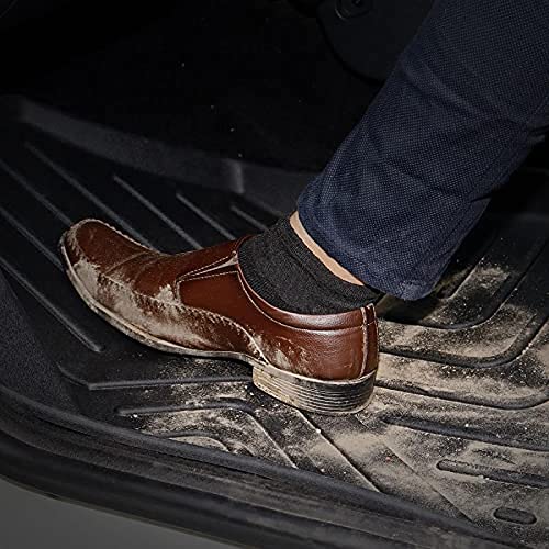 GFX TPV Premium 3D Life Long Car Floor Mats Compatible with Mahindra Scorpio 2014 Onward/Mahindra Scorpio Classic 2022 Onward (Automatic/Manual)