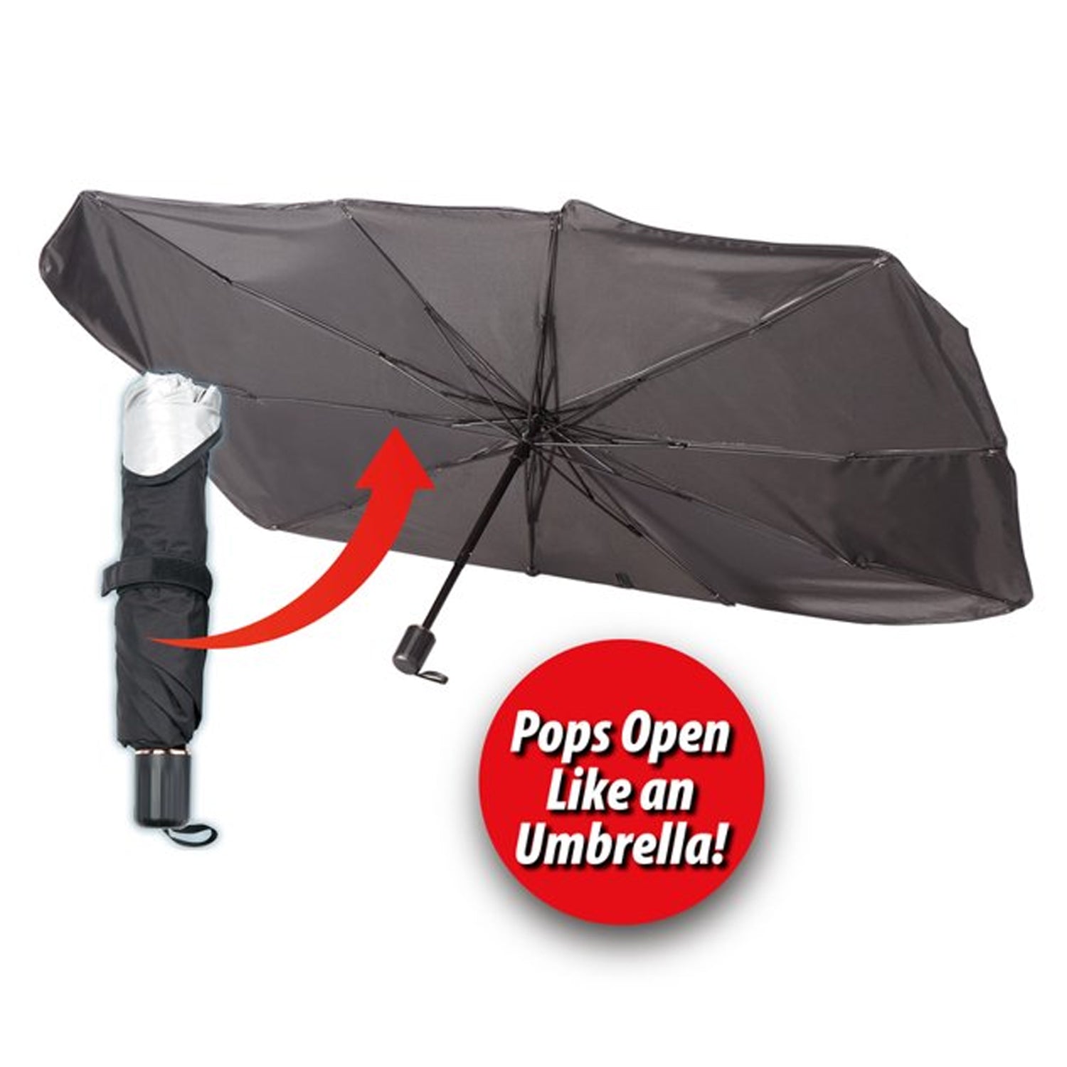 Windshield Umbrella Sun Shade Cover  Automotive Front Sunshade Fits Foldable Windshield Brella Various Heat Insulation Shield For Car
