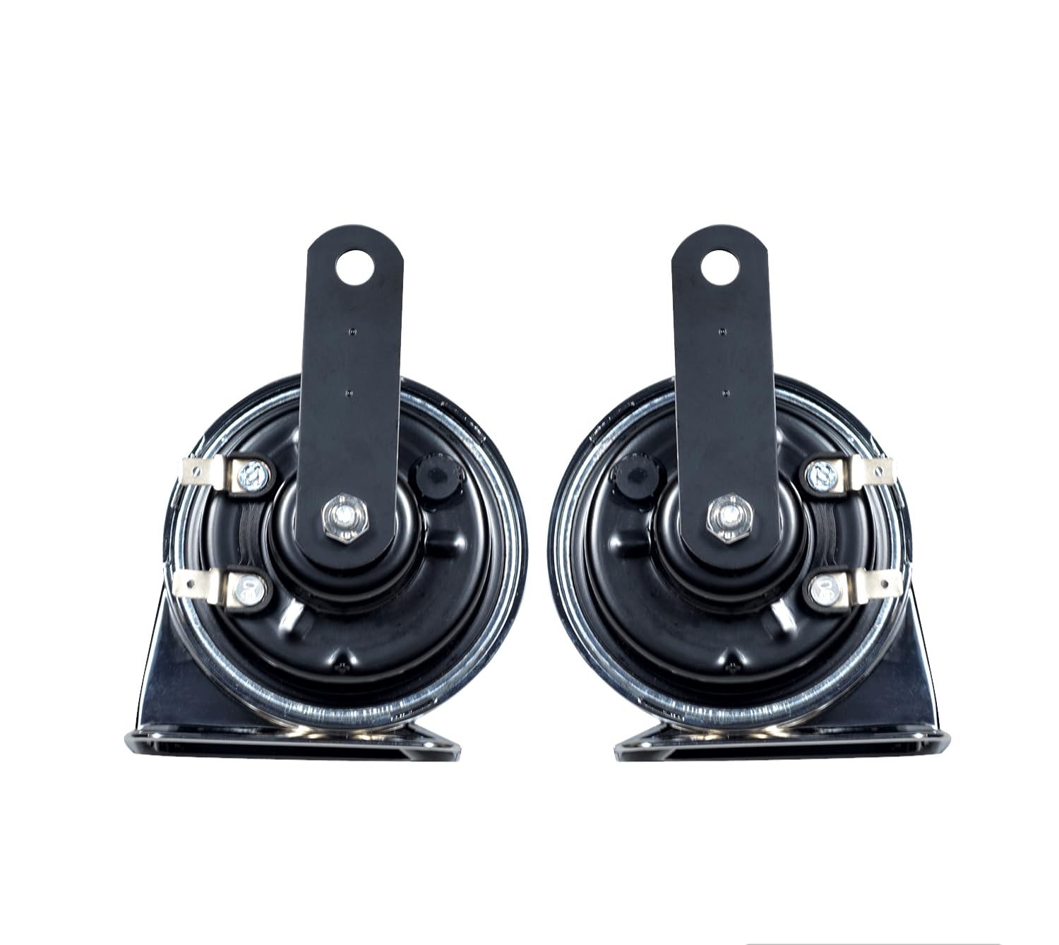 BRk Chrome Car Horn with abs quality Long life clear sound Creta type | set of 2