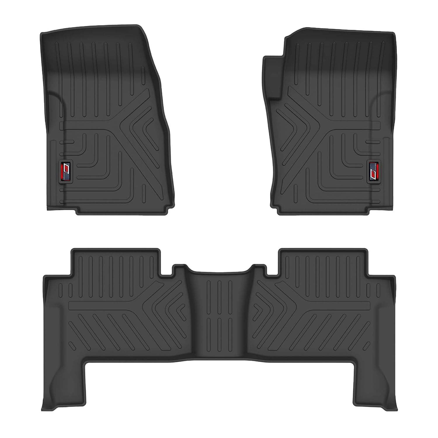 GFX TPV Premium 3D Life Long Car Floor Mats Compatible with Mahindra Scorpio 2014 Onward/Mahindra Scorpio Classic 2022 Onward (Automatic/Manual)