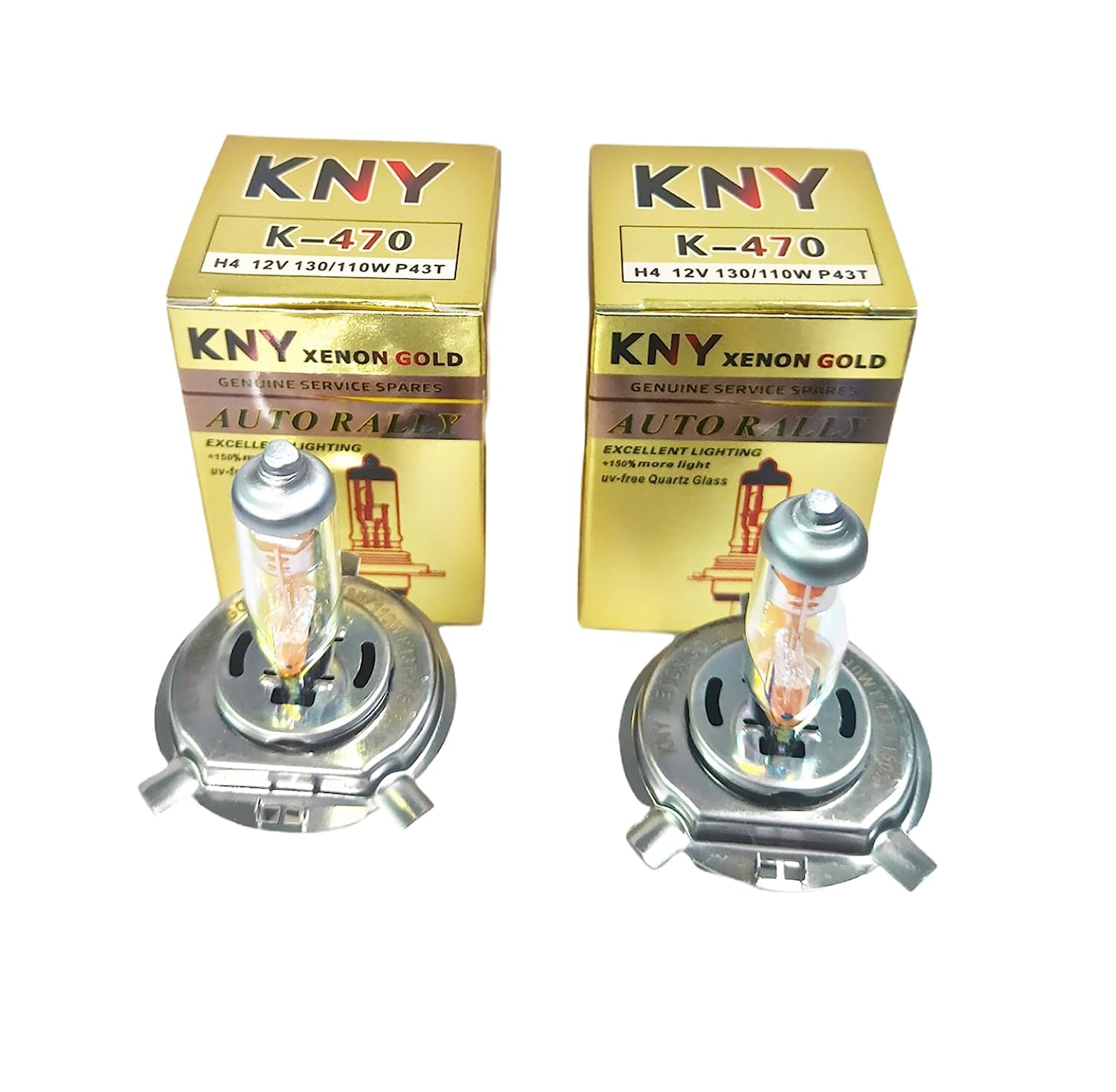 Glass KNY Xenon Car Headlight Bulb 12V (130/110W) P43T Headlight Car Xenon (12V, 130/110