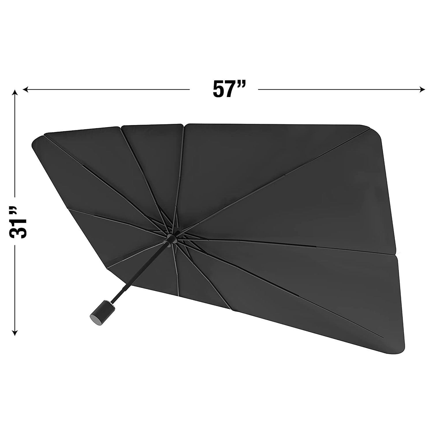 Windshield Umbrella Sun Shade Cover  Automotive Front Sunshade Fits Foldable Windshield Brella Various Heat Insulation Shield For Car