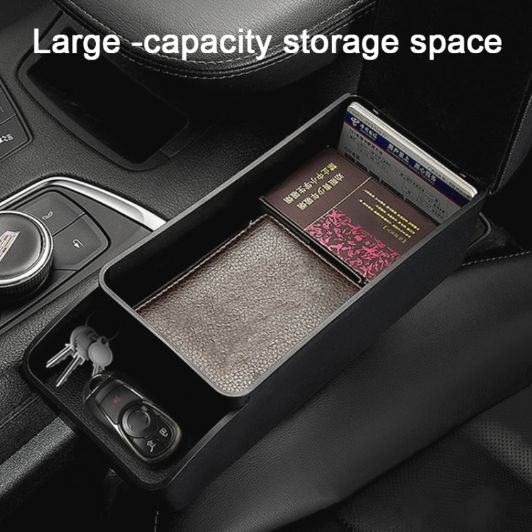 Car Standard Wireless Charger PU Leather Wrapped Armrest Box Cushion with Storage Box